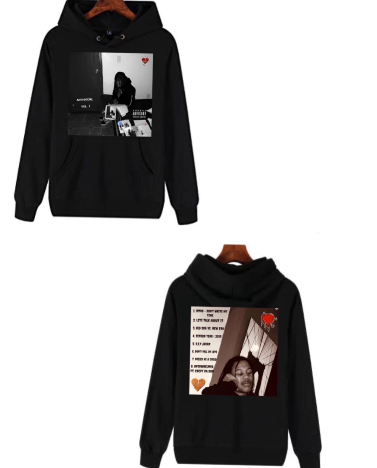 Anti-Social Vol.2 Black Sweaters