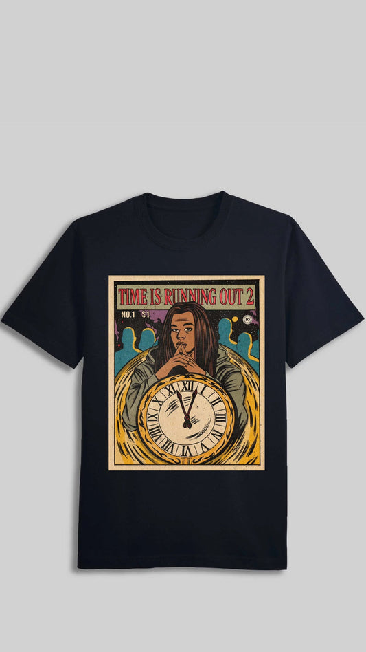 Time Is Running Out 2 Comic T-shirt 2 Vintage Style