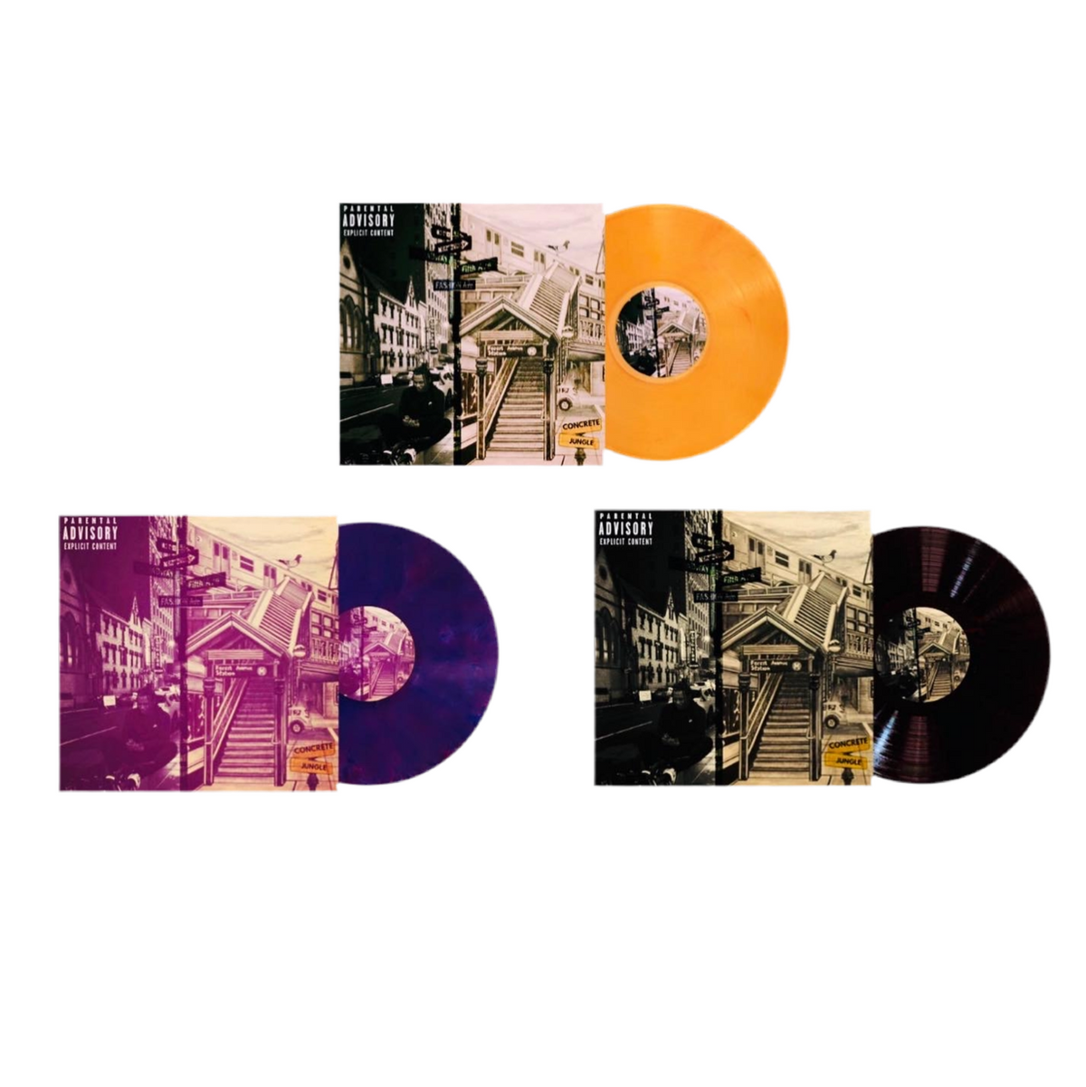 Concrete Jungle VINYLS