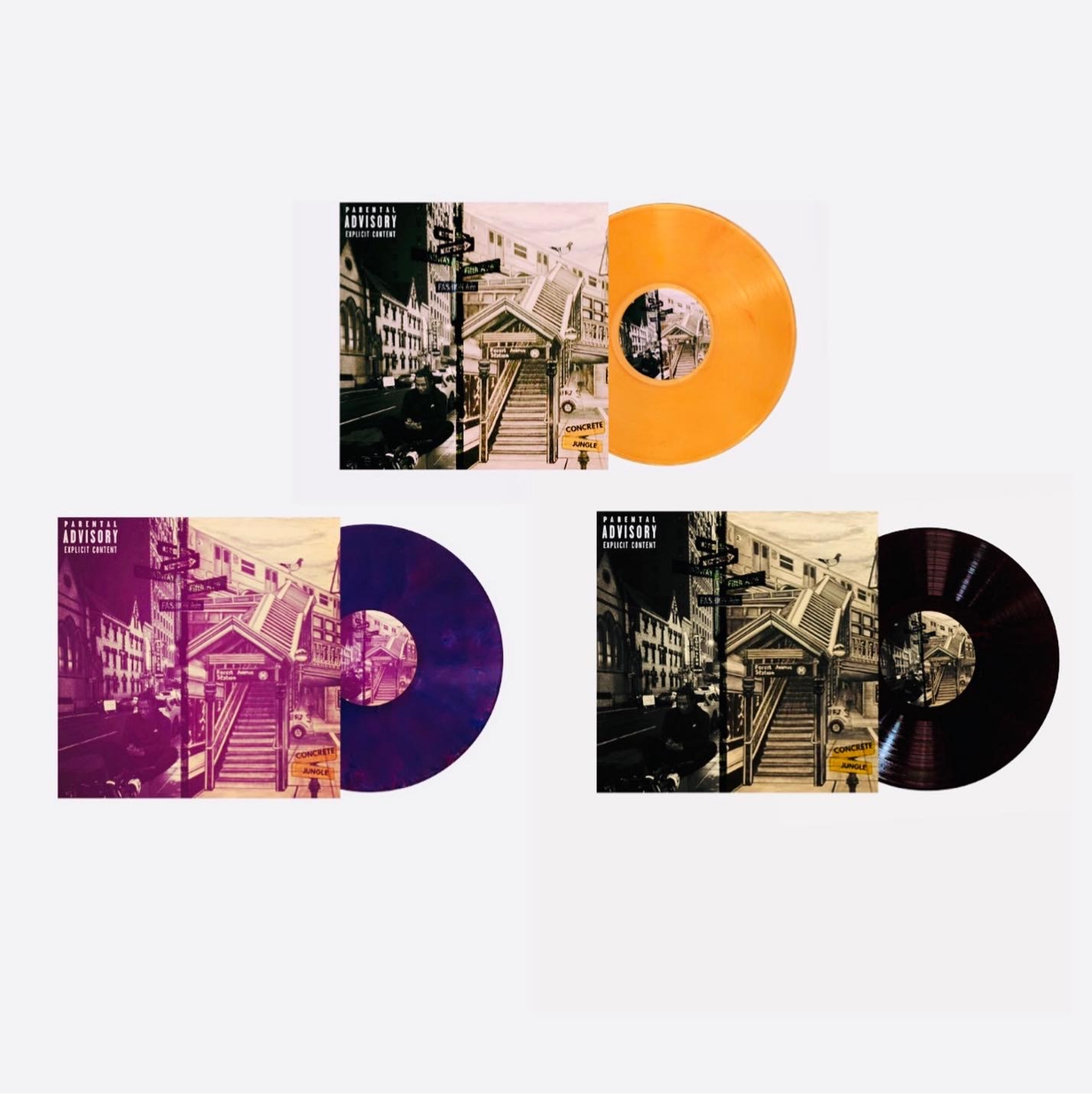 Concrete Jungle VINYLS