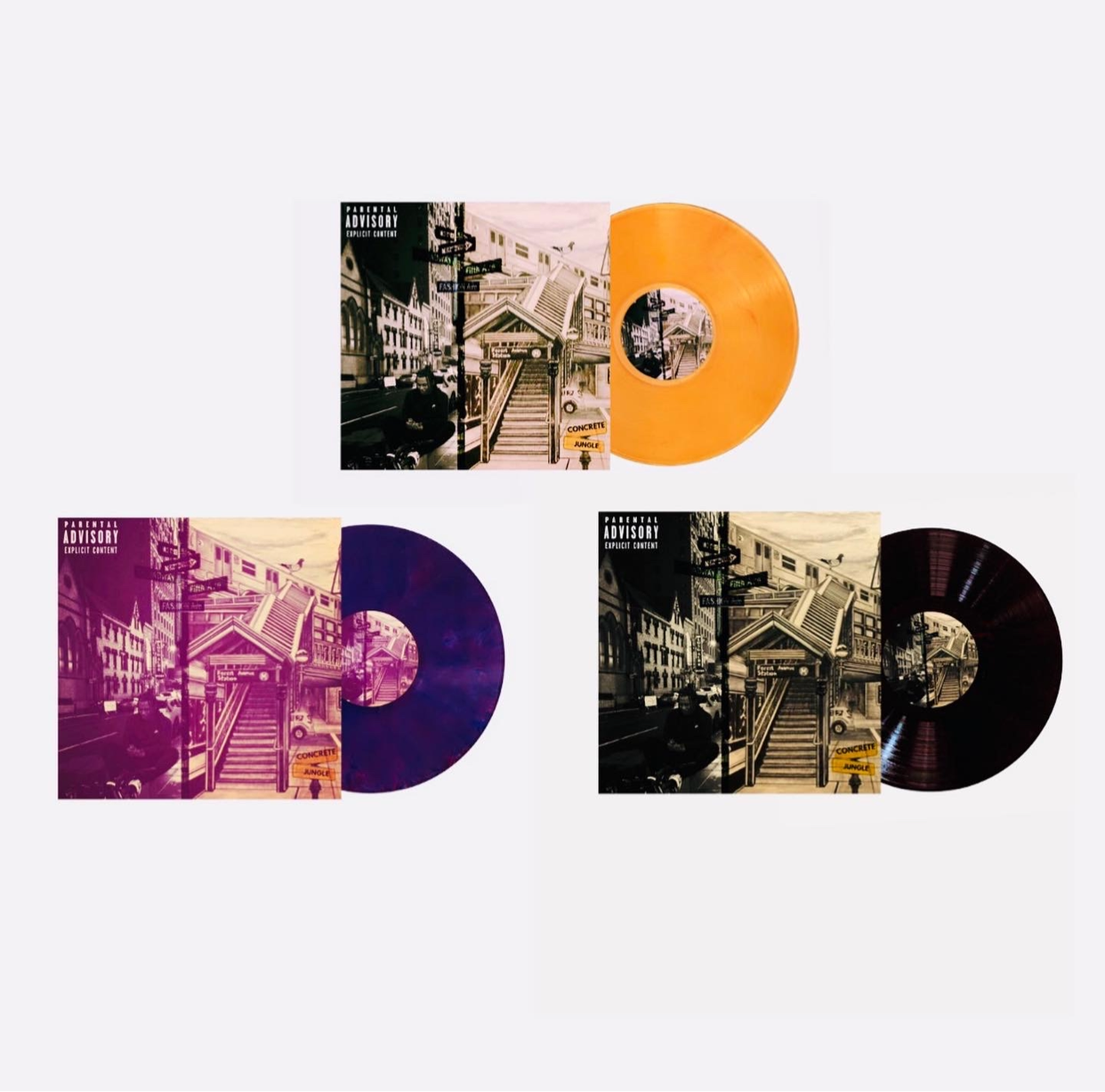 Concrete Jungle VINYLS